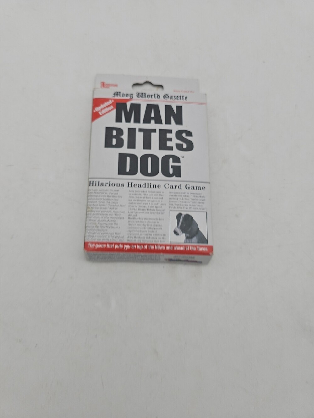 Man Bites Dog Card Game By University Games 101 Cards Instructions Original Box